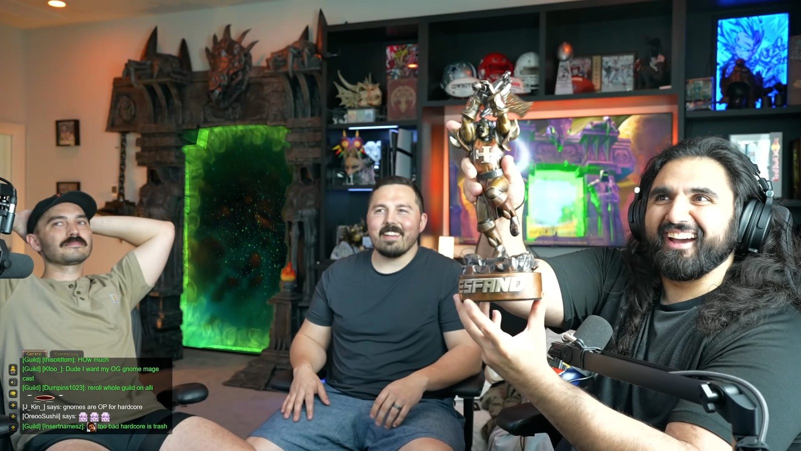 Esfand bronze beside Dark Portal